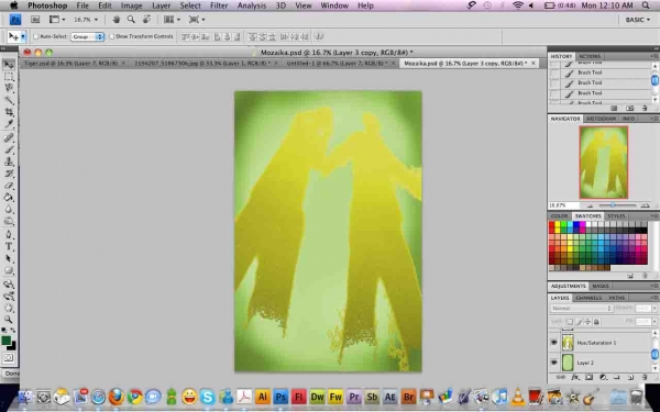 Creation of Mosaic: Step 3